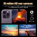 2025 G16 Pro Max 5G Unlocked Smartphone Android 15 6+128GB Dual SIM Mobile Phone