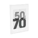 cadre photo bl eva 50x70 dis, blanc