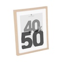 cadre photo naturel eva 40x50 dis, beige