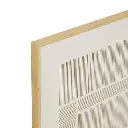 toile imprimée / cad / fl idrissa 58x58, beige