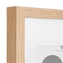 cadre photo naturel eva 18x24 dis, beige