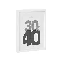 cadre photo bl eva 30x40 dis, blanc