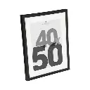 cadre photo nr eva 40x50 dis, noir