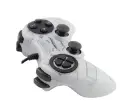 manette de jeu pc usb fighter blanche