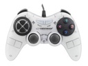 manette de jeu pc usb fighter blanche