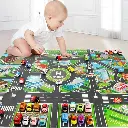 Tapis de jeu - Noir et blanc