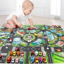 Tapis de jeu - Noir et blanc