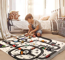 Tapis de jeu - Noir et blanc
