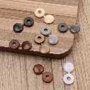 Vis Couverture bouchons (100 pcs) - Or