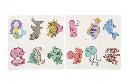 tattoo animaux aquatiques (3pcs)