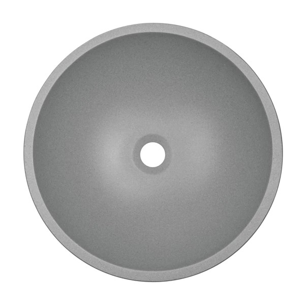 Lavabo de salle de bain en granit gris  comptoir 