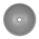 Lavabo de salle de bain en granit gris  comptoir 