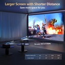 Projecteur video native 1080p HD wifi bluetooth SMART