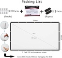 Ecran de projection 120 pouces