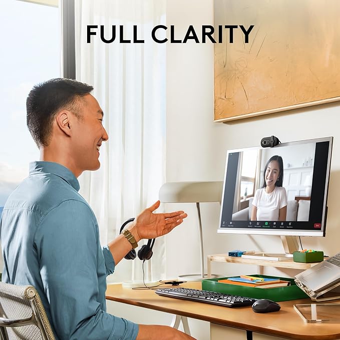 Web Cam Logitech Brio Full HD