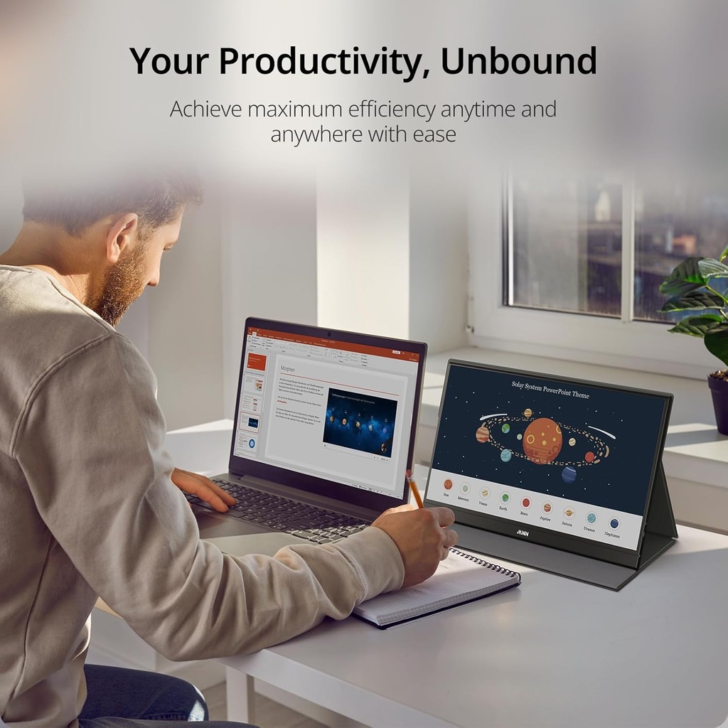 Moniteur Portable 15,6" FHD 1080P USBC