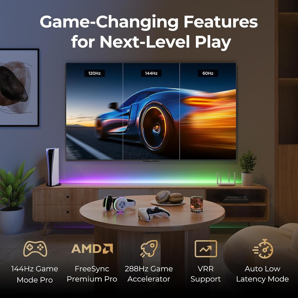 IFFALCON 75" miniLED 4K 144HZ dolby