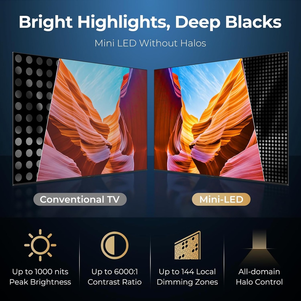 IFFALCON 55" miniLED 4k 144HZ dolby 