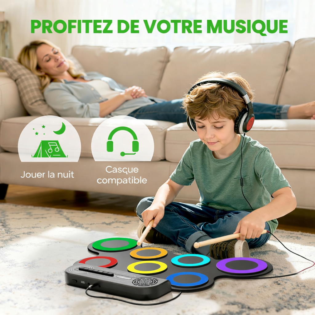 Batterie électronique VerkTop pour enfants