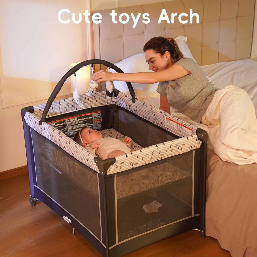 Berceau Bébé , parc pliant PamoBabe
