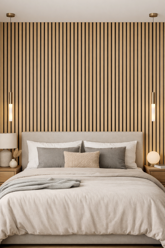 PANNEAU ACOUSTIQUE LIGHT OAK 2400*600*21mm