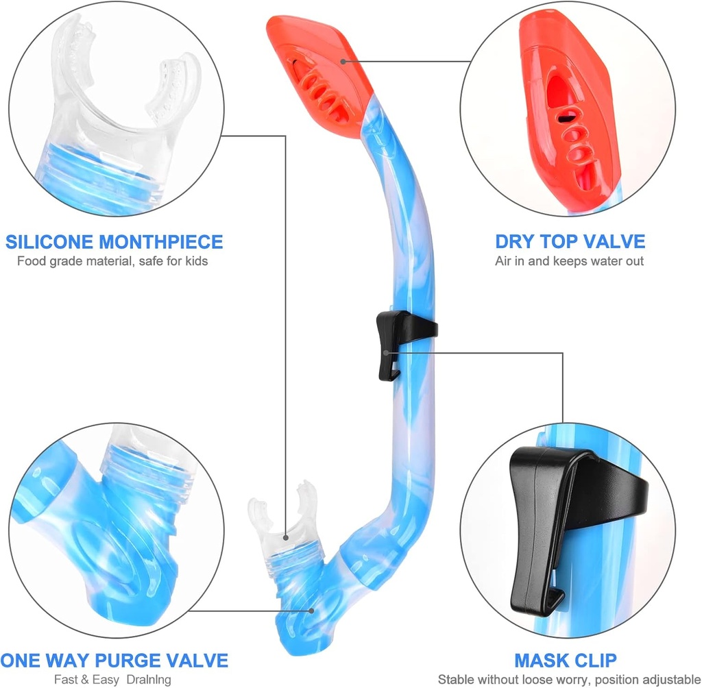 Ensemble de plongee pour enfants (masque + tuba)