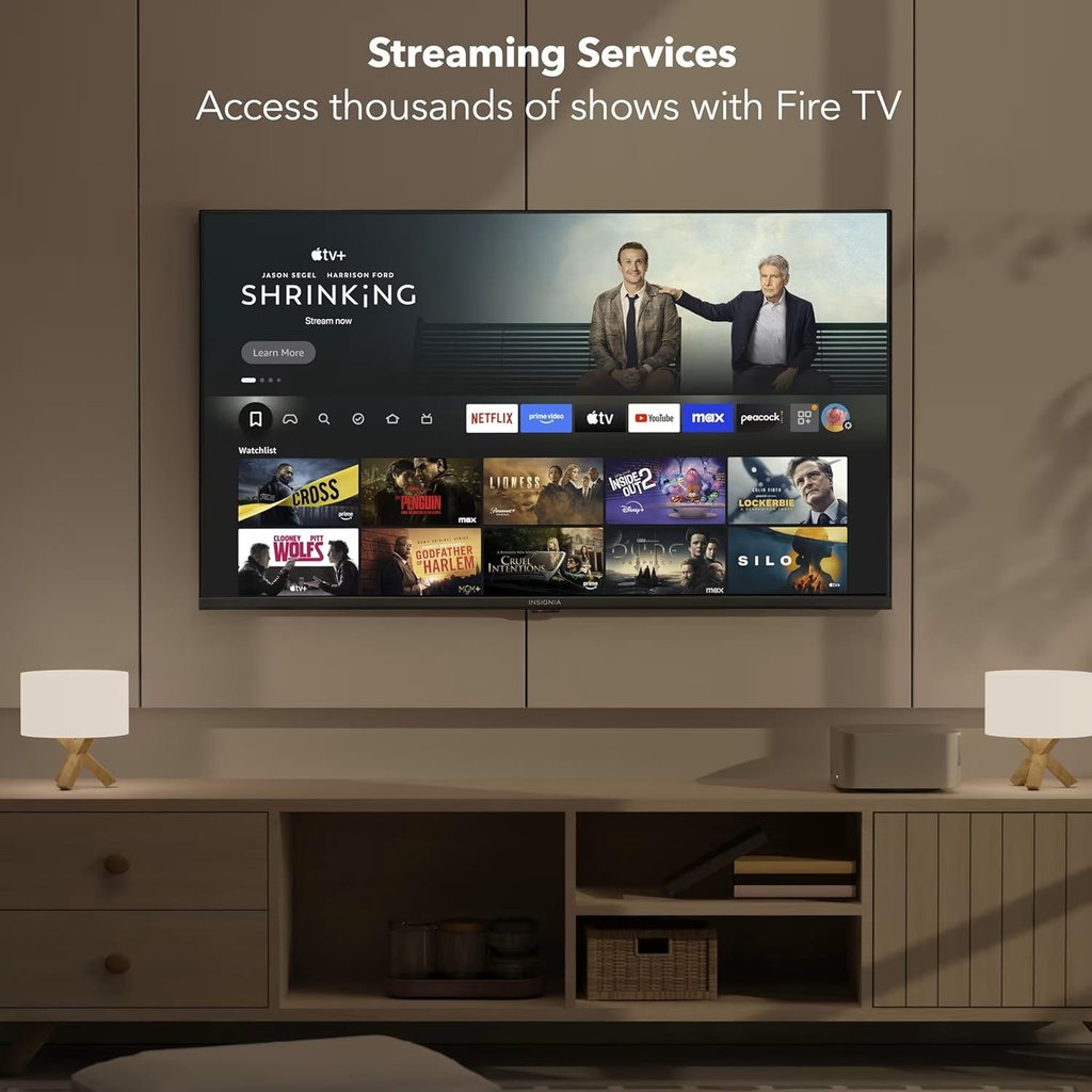 Insigna Smart TV 55" 4k Fire tv 60Hz