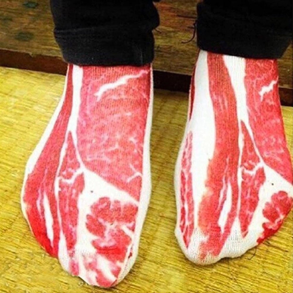 Pack de 7 Chaussettes Socquettes 3D Imprimées TU