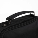 Trousse crayons double extensible noir Maaleo
