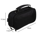 Trousse crayons double extensible noir Maaleo