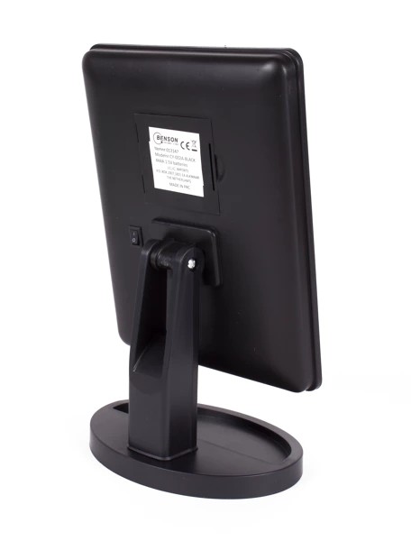 Miroir de maquillage 16 LED dimmable noir