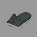 gant cuisine silicone assorti, 2-fois assorti, cou
