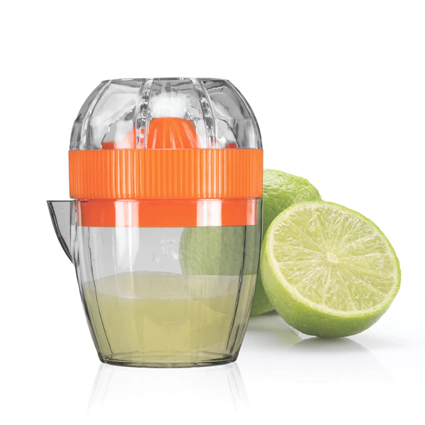 Presse-citron avec réservoir 10 cl – 4 assortis