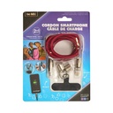 Cordon de téléphone chargeur 2-en-1 USB-C vers USB-C, lot de 2