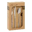 menagere 24p spirale 24pcs, argent