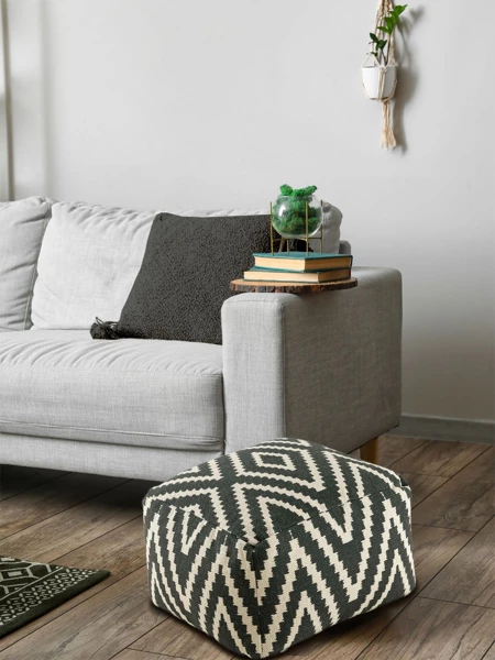 Coussin de sol Cube Pouf Kilim Style Sitzhocker