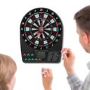 Mini jeu de fléchettes électronique, présentoir