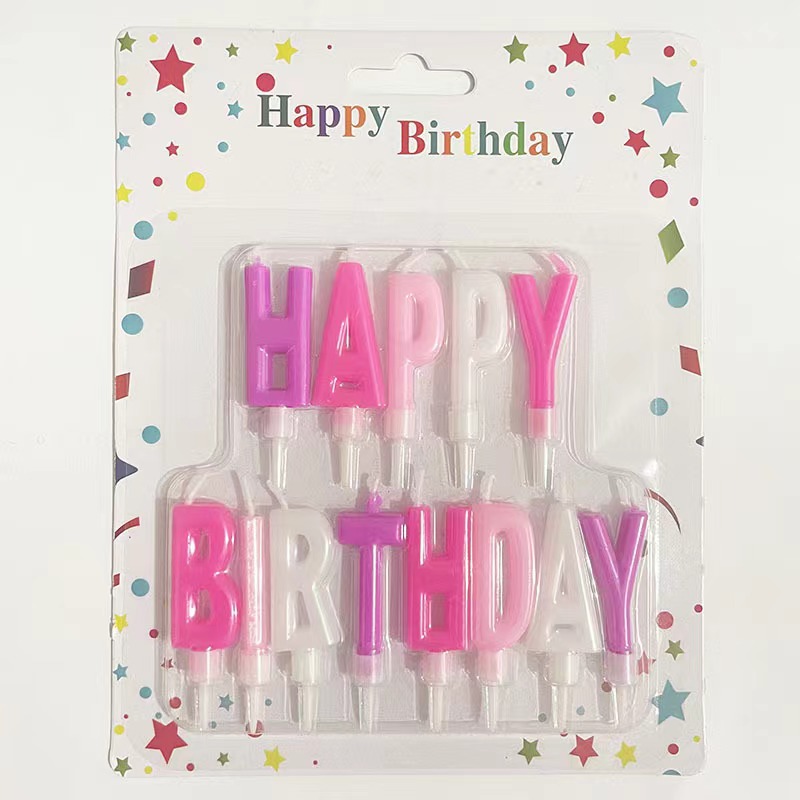 Happy Birthday Girl Candles