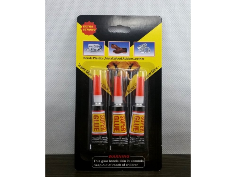 Colle SuperGlue 3 pièces. 