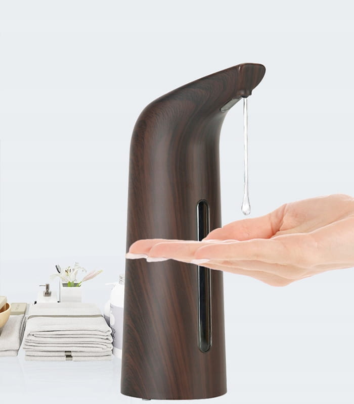 Automatic liquid soap dispenser without con