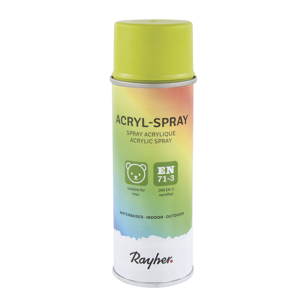 Spray acrylique, vert pomme, 200 ml 