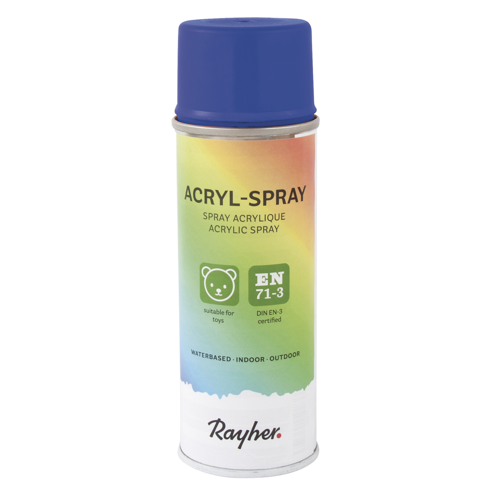 Spray acrylique, bleu outremer, 200 ml 