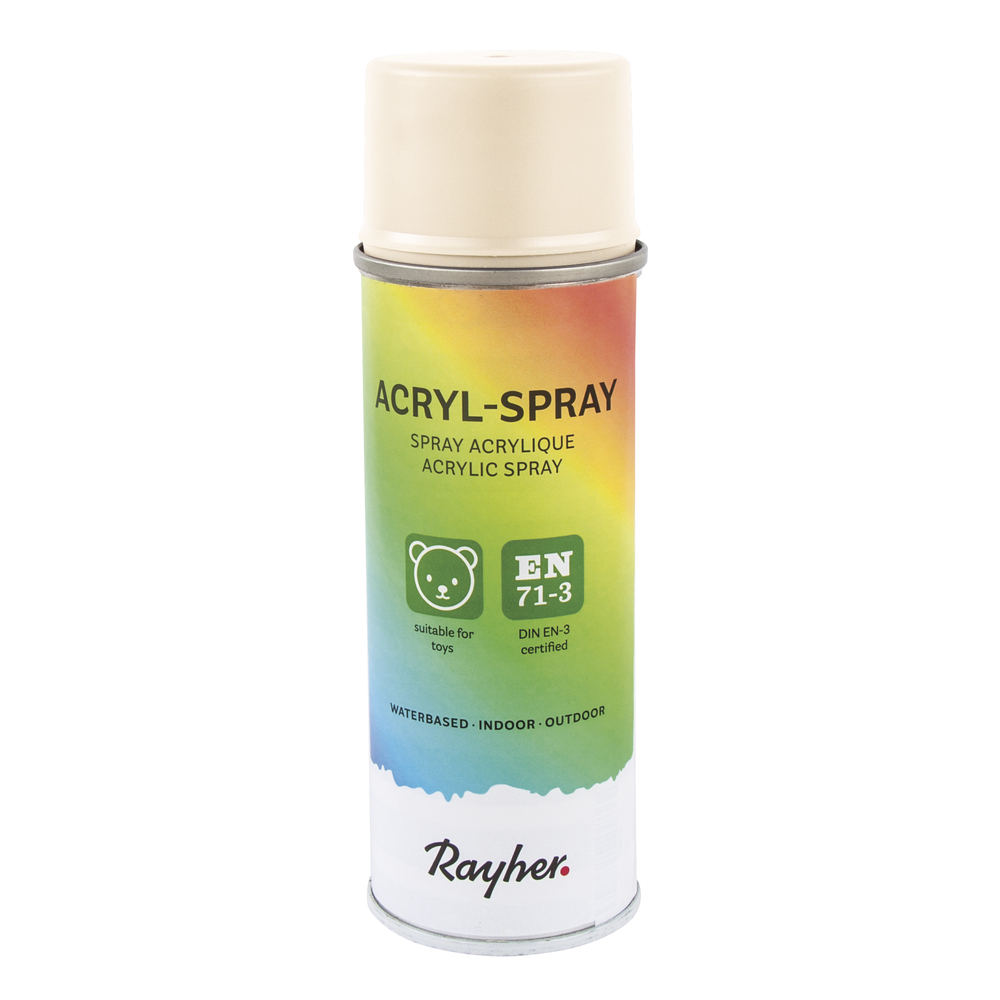 Spray acrylique, beige, 200 ml 
