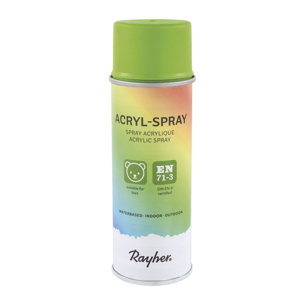 Spray acrylique, vert, 200 ml 