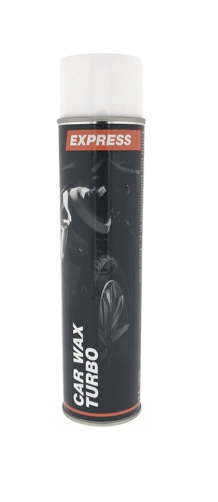 Cire express pour voiture, cire turbo, bombe aéros 