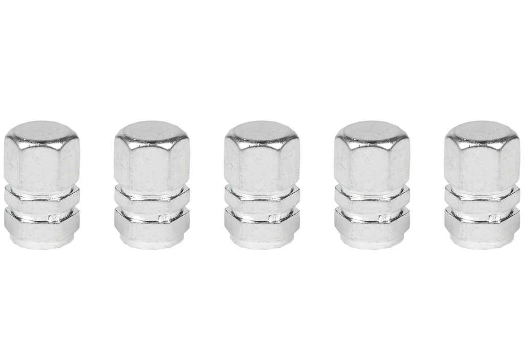 Bouchons de valve 5 pièces en aluminium 