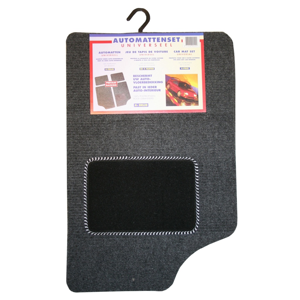 Tapis de voiture 4 pc universel 