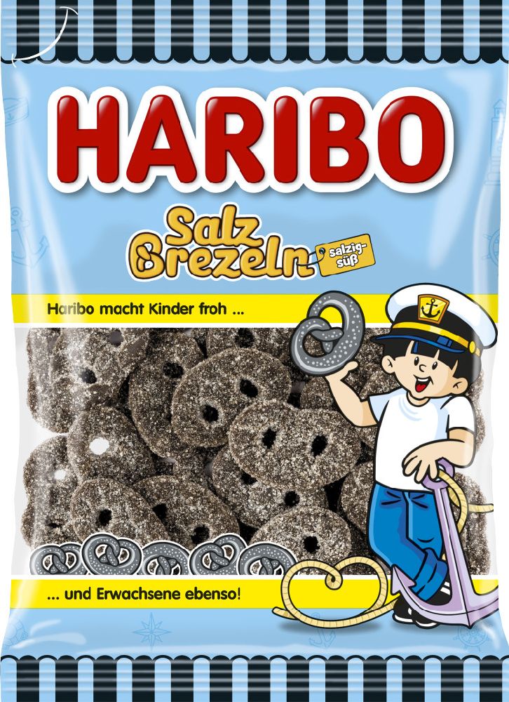Haribo Bretzel au sel sachet 175g 
