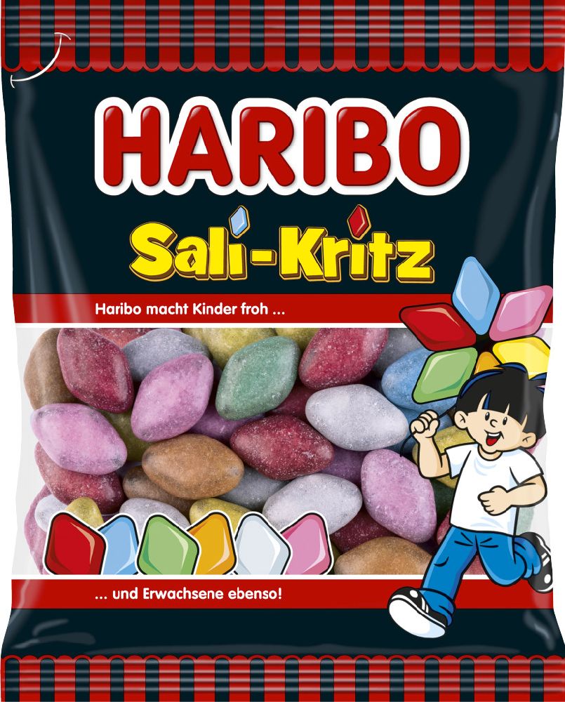 Haribo Sachet sali-kritz 160g 