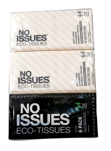 NO ISSUES MOUCHOIR PACK6 210*205mm